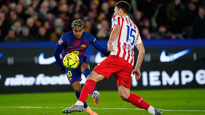 F.C. Barcelona - Atl�tico de Madrid, en un partido de Liga