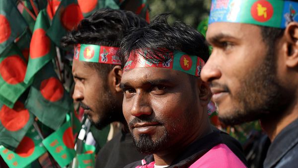 J�venes en Bangladesh