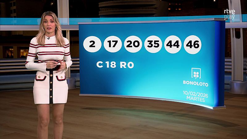 Sorteo de la BonoLoto y Euromillones del martes 10 de febrero