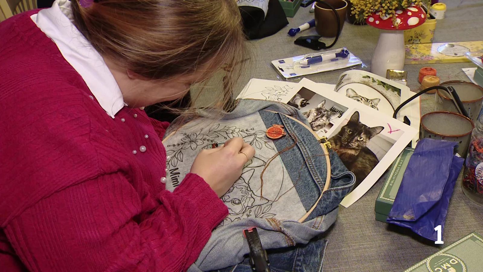 El boordado, una terapia diferente | Ver