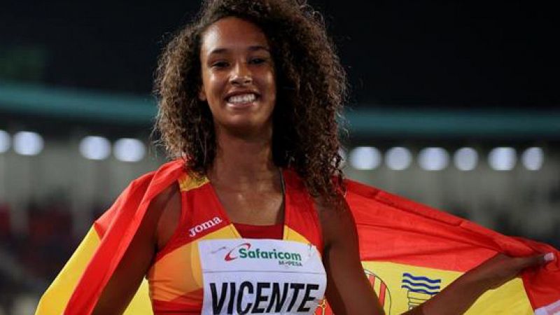 La española María Vicente, récord mundial sub-18 de pentatlón
