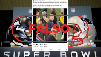 La actuaci�n de Bad Bunny no ha "desplomado" la audiencia de la Super Bowl 2026, es falso