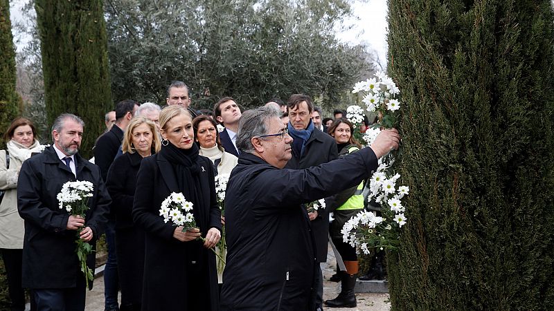 Homenaje en Madrid a las víctimas del 11M catorce años después de la masacre