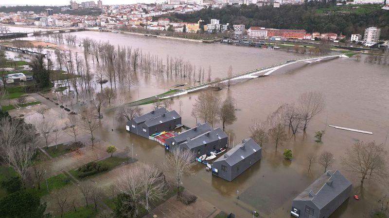 Co�mbra, en alerta m�xima ante el riesgo de nuevas inundaciones y el posible desalojo de 9.000 personas