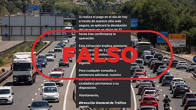 No es un correo de la DGT alertando de que no abonaste una multa pendiente, es un fraude