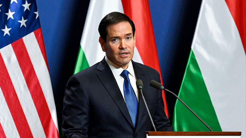 Rubio confirma la sinton�a de EE.UU. con Orb�n tras pasar por la cita de M�nich con cr�ticas a Occidente