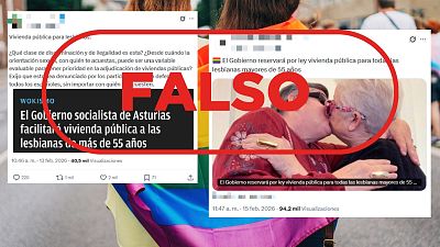 El Gobierno de Asturias no reserva por ley vivienda p�blica para lesbianas mayores de 55 a�os, es falso