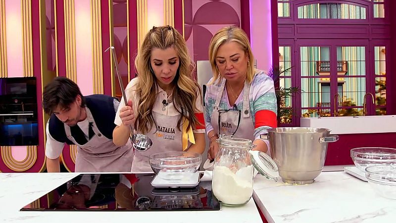 El choque de Belén Esteban y Natalia Rodríguez en 'Top Chef': "Aquí ordeno y mando, me pone muy nerviosa"