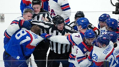 Estados Unidos y Canad� jugar�n la final so�ada de hockey hielo que cerrar� los Juegos Ol�mpicos de Invierno