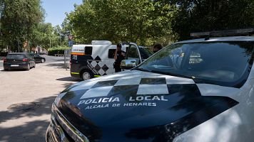 Coche de la polic�a local de Alcal� de Henares, Madrid