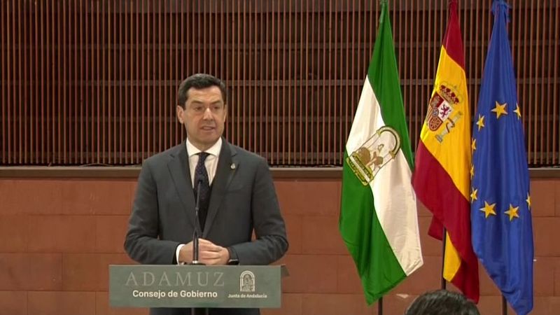 Juanma Moreno: "Adamuz dio una lecci�n de coraje y entrega que ha marcado el coraz�n de Espa�a"