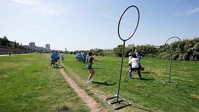 El quadbol, l'esport inspirat en el joc de quidditch de Harry Potter, �s a punt de morir a Catalunya