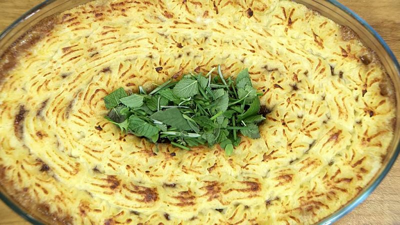 Pastel de cordero y patata