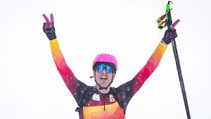 Oriol Cardona celebr� el seu primer or als JJOO d'hivern