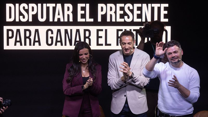 La izquierda celebra que Rufián haya "agitado el gallinero" con su acto en Madrid aunque pide "menos focos"