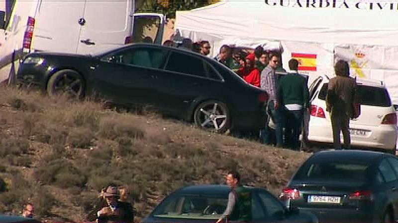 La Guardia Civil termina la reconstrucción del crimen de Gabriel en presencia de Ana Julia