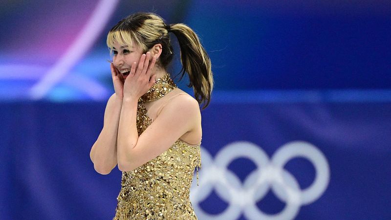 Una sonrisa que vale oro: Alysa Liu (EE.UU.), campeona ol�mpica en patinaje art�stico