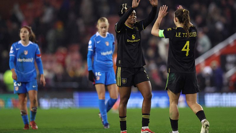 La pegada del Manchester United aplaca de nuevo al Atl�tico, eliminado de la Liga de Campeones