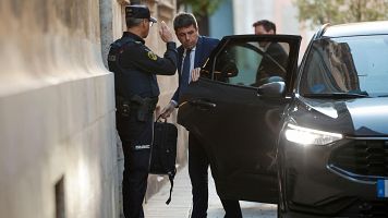 El expresident de la Generalitat, Carlos Maz�n, en una imagen de archivo