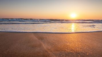 Amanecer en la playa