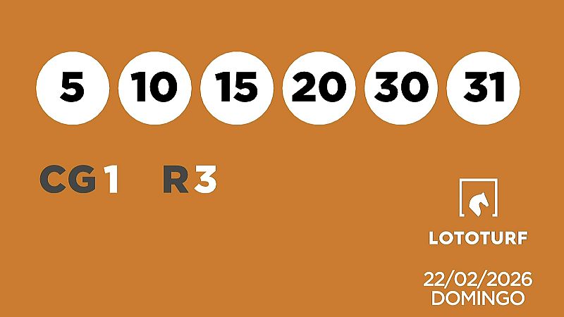 Sorteo de Lototurf y Qu�ntuple Plus del domingo 22 de febrero