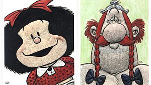 Mafalda y Ob�lix vistos por Ricardo