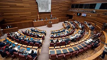 Imagen del hemiciclo de las Cortes de Castilla y Le�n