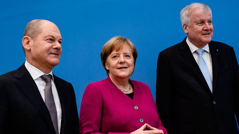 Merkel se compromete a trabajar por una Europa unida y estable