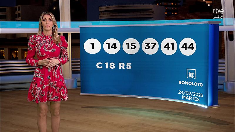 Sorteo de la BonoLoto y Euromillones del martes 24 de febrero
