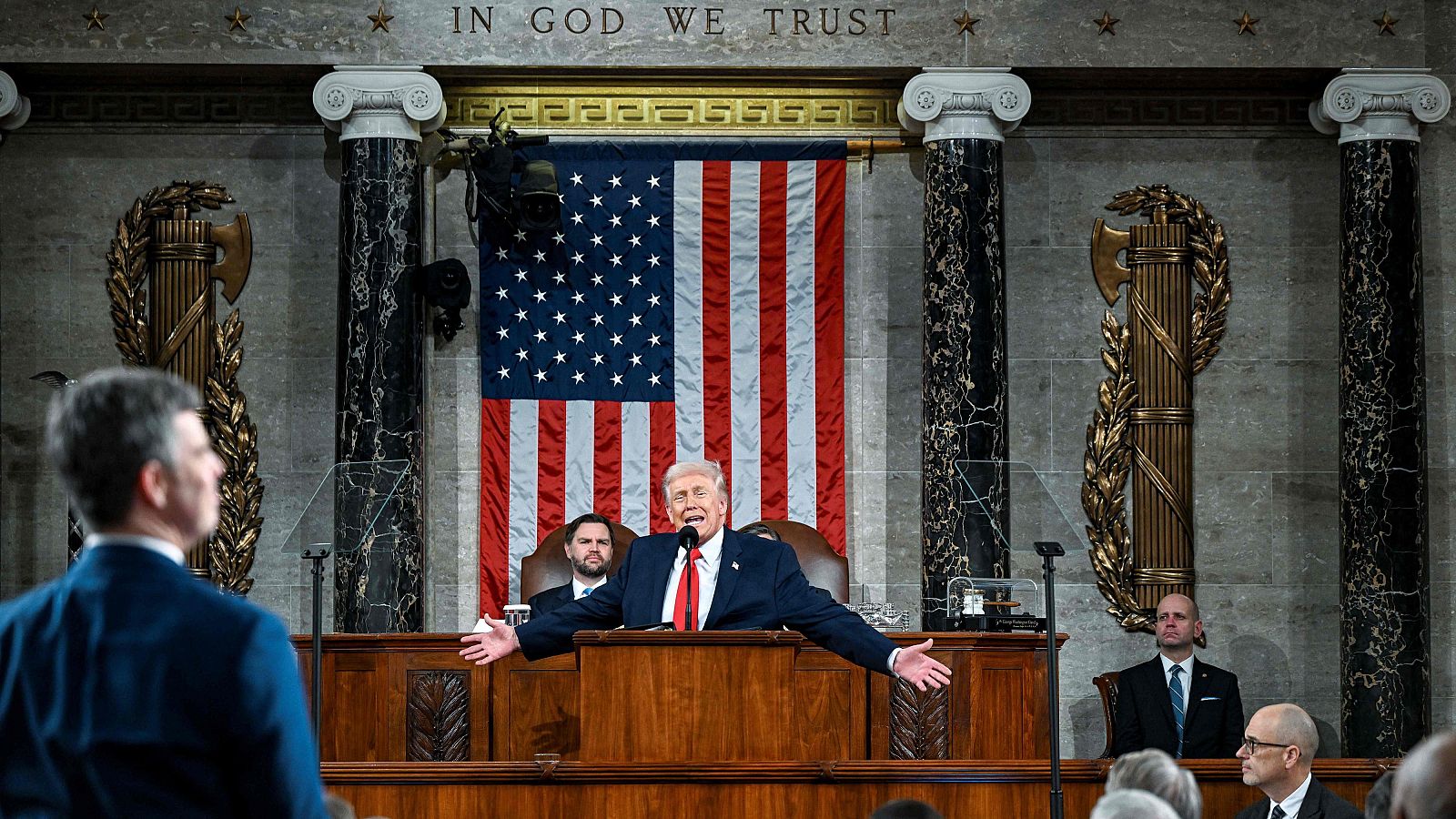 Los temas del discurso de Trump: optimismo económico, críticas a los demócratas y sin novedades sobre Irán | Ver ahora