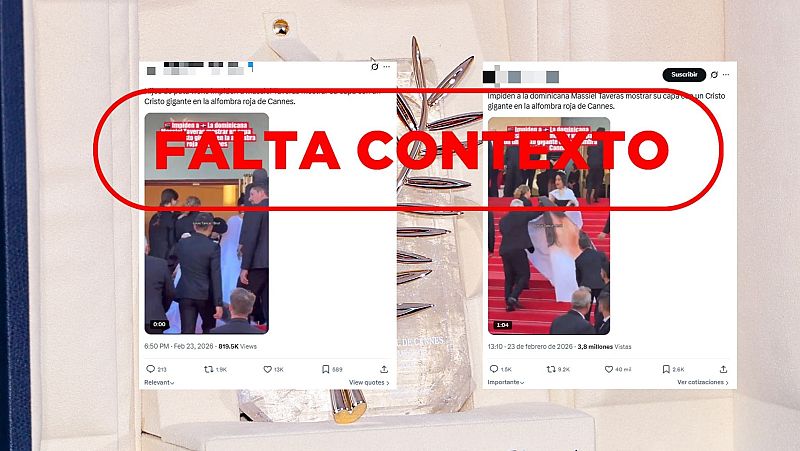 Esta discusi�n de Massiel Taveras en Cannes es antigua y no hay pruebas de que fuera por vestir la cara de Jesucristo