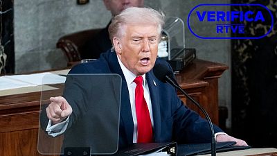 Verificaci�n del discurso del estado de la Uni�n de Trump: datos falsos y exagerados