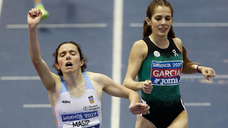 Carla Masip sorprende a Marta Garc�a en los 1.500 de un final de Campeonato de Espa�a de atletismo sin grandes sorpresas