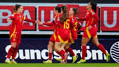 Suecia - Espa�a: gol de Alexia Putellas | Nations League