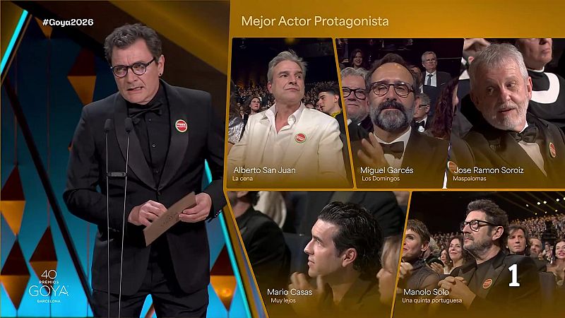 Jose Ramon Soroiz, Goya 2026 a mejor actor protagonista por 'Maspalomas': "Me hab�is hecho muy feliz"