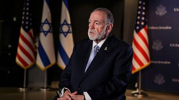 El embajador de EE.UU. en Israel, Mike Huckabee