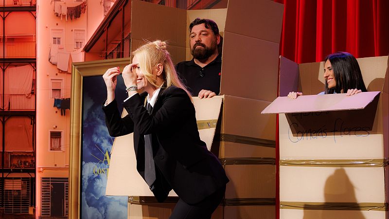 Hovik Keuchkerian y Lucía Solla, esta semana en 'Al cielo con ella'