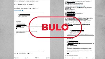 Este email de los archivos Esptein no demuestra que la pandemia fue planeada