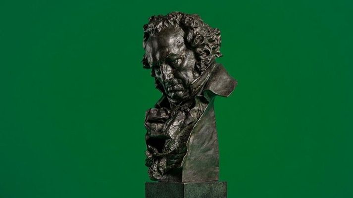 Un galard�n de los Premios Goya (ENRIQUE CIDONCHA - ACADEMIA DE CINE)