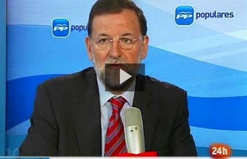 Rajoy: "El paro es el problema más grave de España en estos momentos"