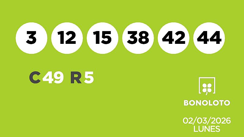 Sorteo de la BonoLoto y Primitiva del lunes 2 de marzo