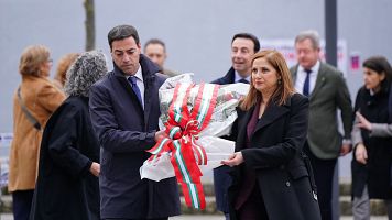 Homenaje a las v�ctimas de la masacre del 3 de marzo de 1976 en Vitoria cuando se cumplen 50 a�os