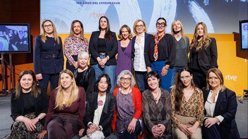 RTVE reivindica el legado del Lyceum Club en el 8M con un acto que devuelve a sus mujeres a la tribuna pública