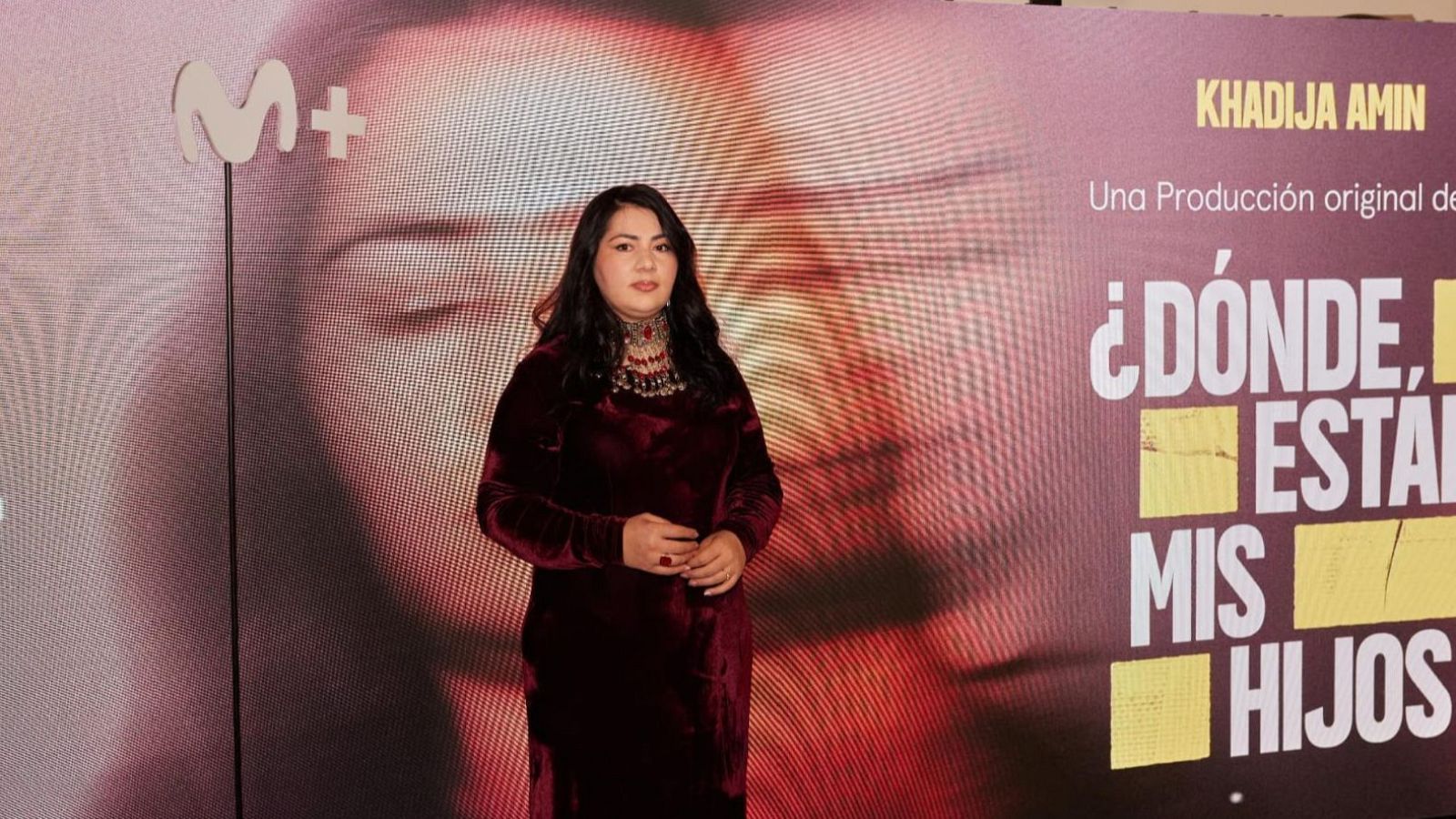 Khadija Amin en el estreno del documental 'D�nde est�n mis hijos?'