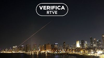 Im�genes de inteligencia artificial y otros bulos sobre los ataques de Ir�n a Tel Aviv