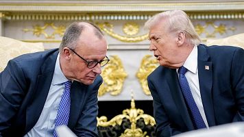 EuropaPress_7335906_03_march_2026_us_washington_us_president_donald_trump_welcomes_german_chancellor