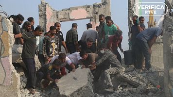 La destrucci�n de la escuela de Minab con im�genes verificadas