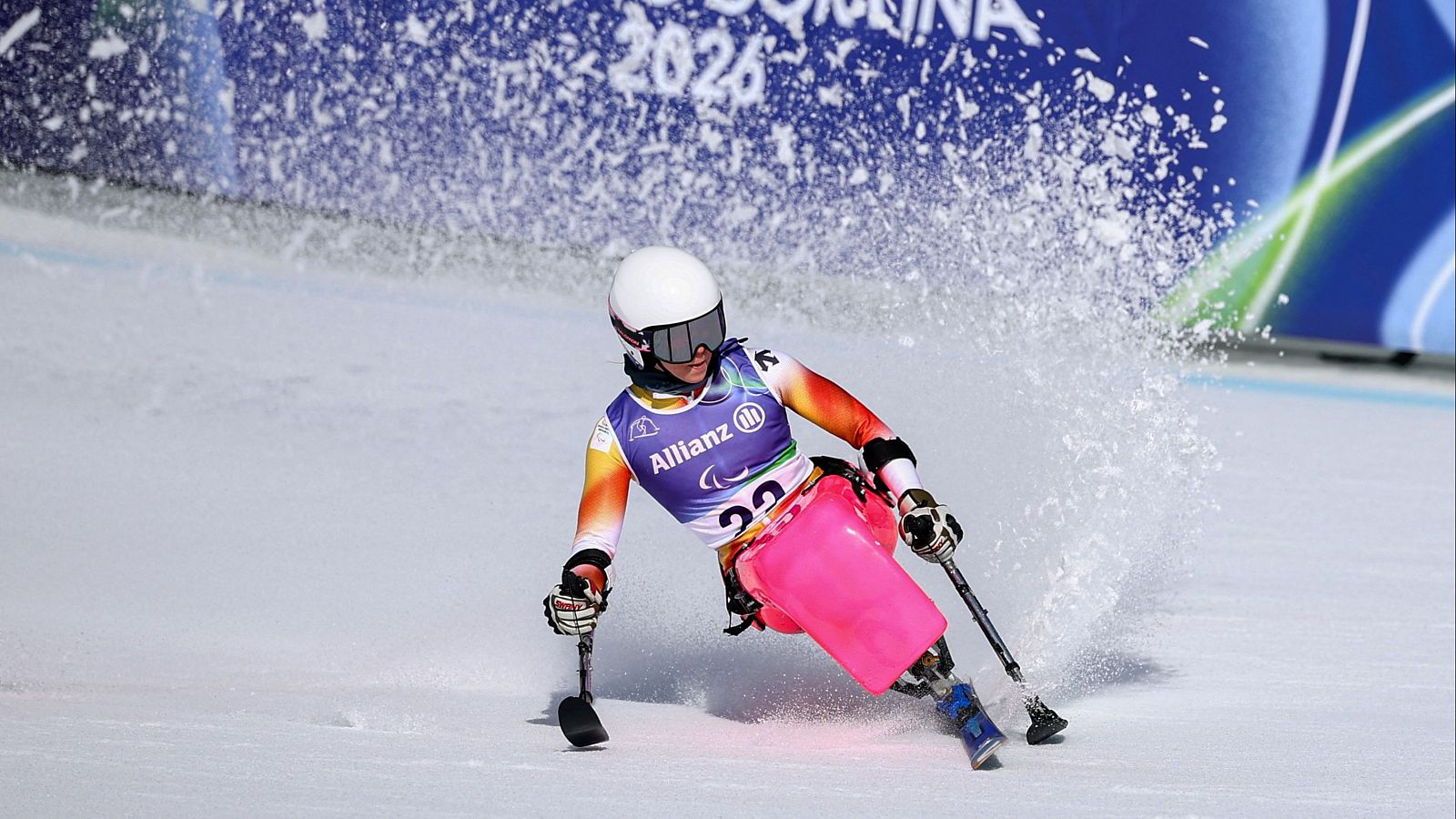 Audrey Pascual se cuelga la plata en descenso sentadae - Juegos Paralímpicos de Milano Cortina 2026 | Ver