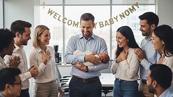 presentaci�n beb� oficina