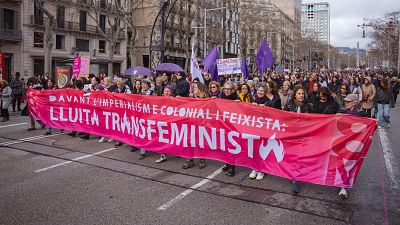 Crida dels partits a seguir avan�ant en la lluita feminista